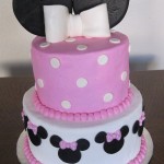 festa minnie rosa Cake