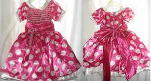 vestido da minnie rosa