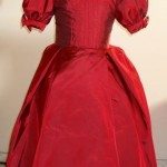 vestido de bebe vermelho princesa infantil