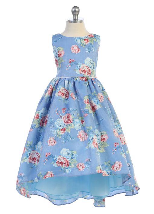 modelo de vestido longo infantil