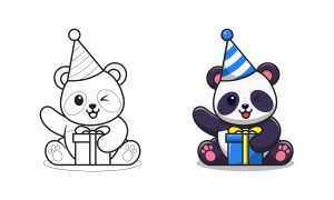 Panda no aniversário