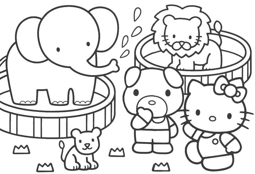 Desenho de bichinhos para colorir e pintar