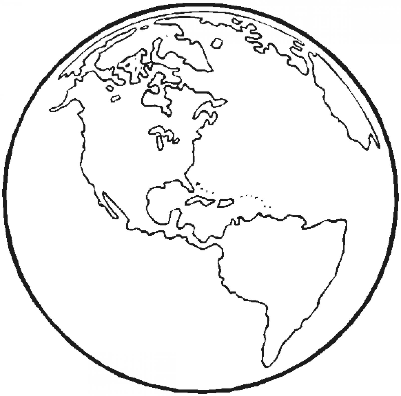 Globo para colorir