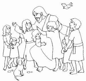 Jesus e os pequeninos