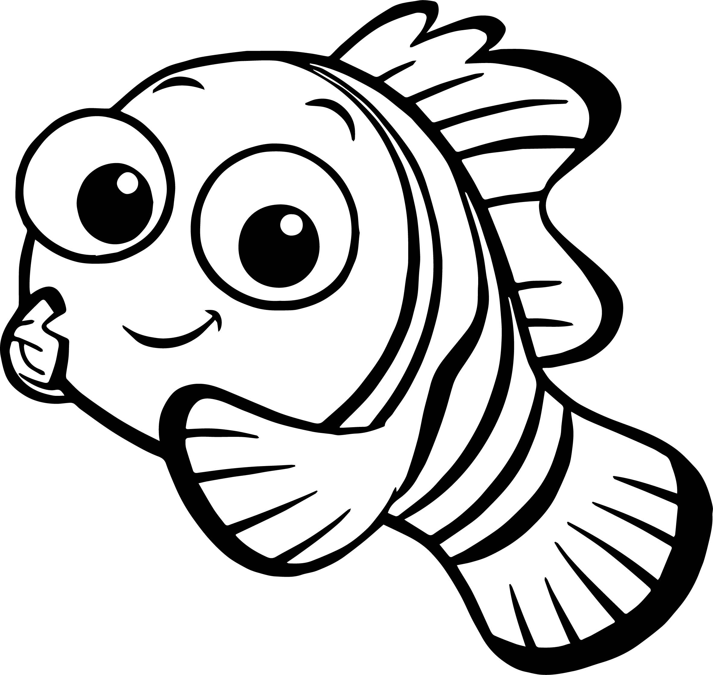 Peixinhos para colorir - 36 lindos desenhos para pintar