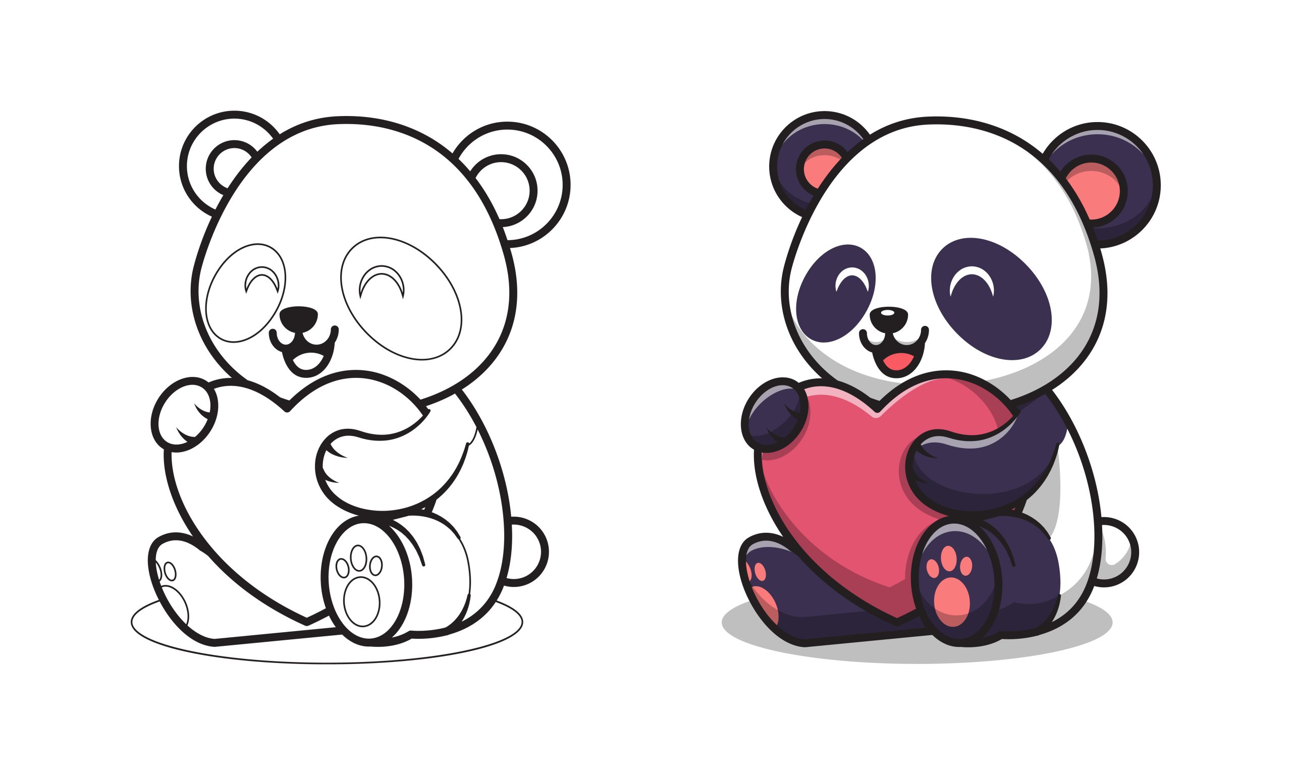 Panda e o coração