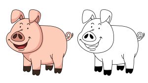 Porco-simpático-para-pintar