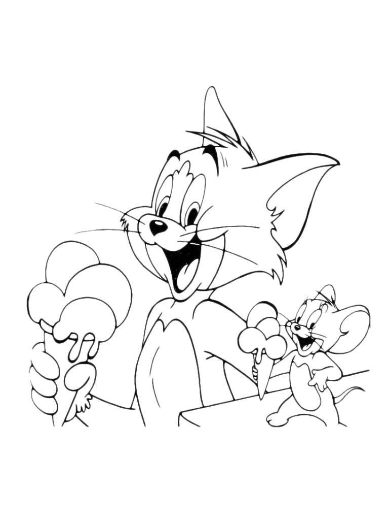 Sorvete Tom e Jerry