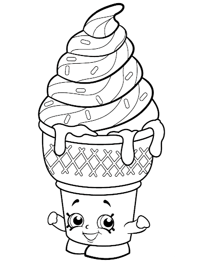 Super sorvete para pintar