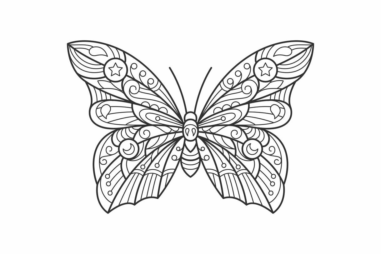 borboleta bem simples